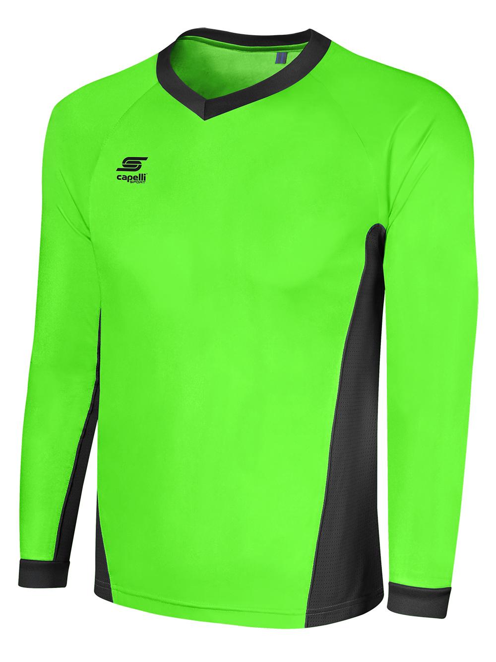 Youth NUMBER ONE Metallic Goalie Jersey L/S - CAPELLI SPORT Europe